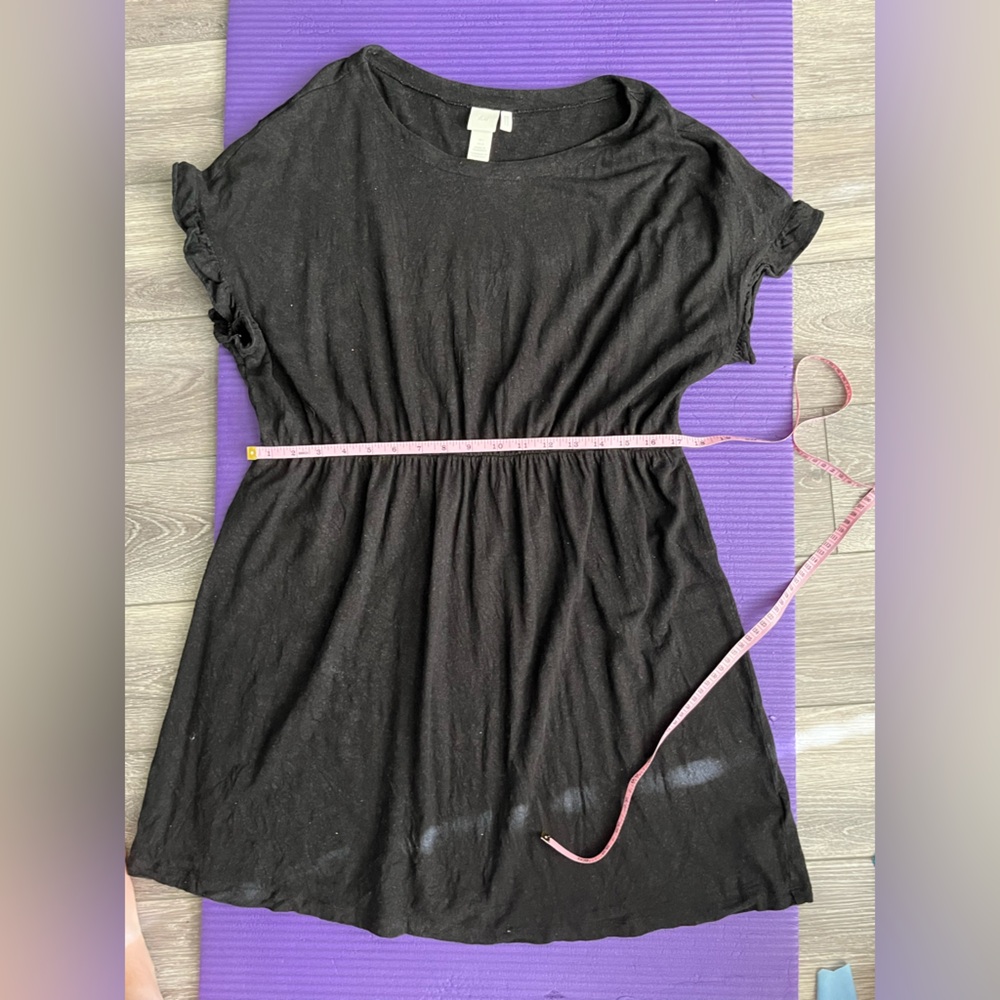 H&M black dress large
